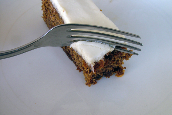 banana cake fork